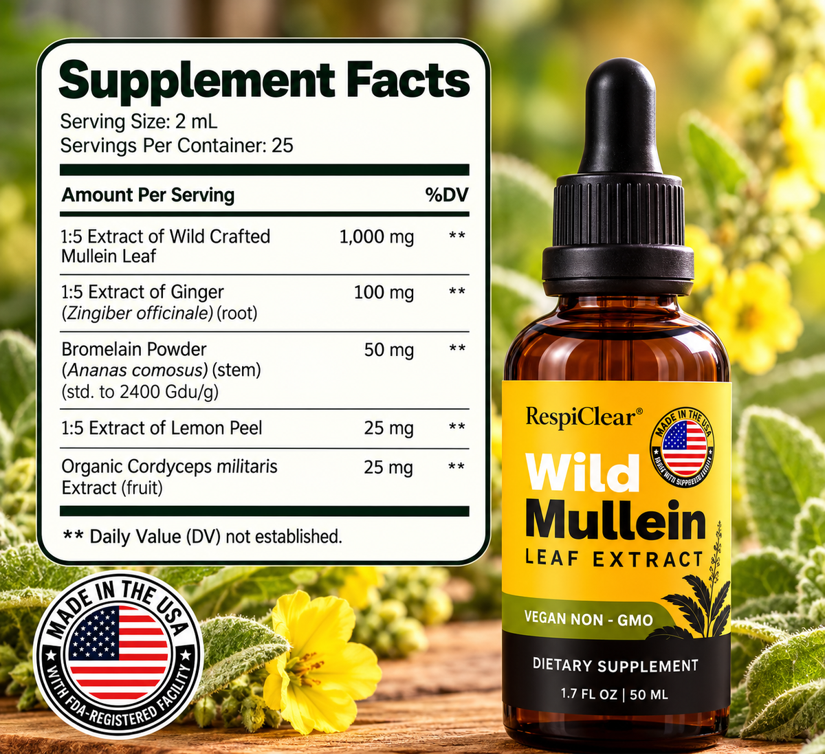 Wild Mullein RespiClear™