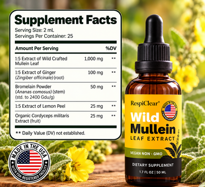 Wild Mullein RespiClear™
