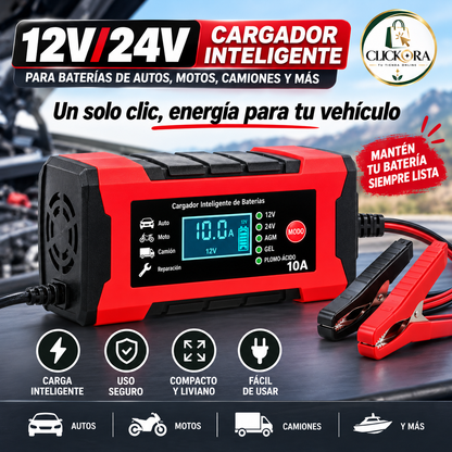 Cargador De Batería Para Coche™ 12v