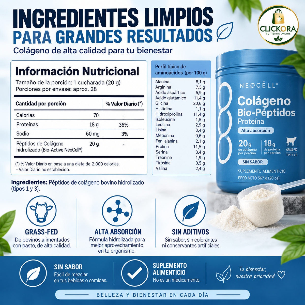 NeoCell® Collagen Bio-Peptides™