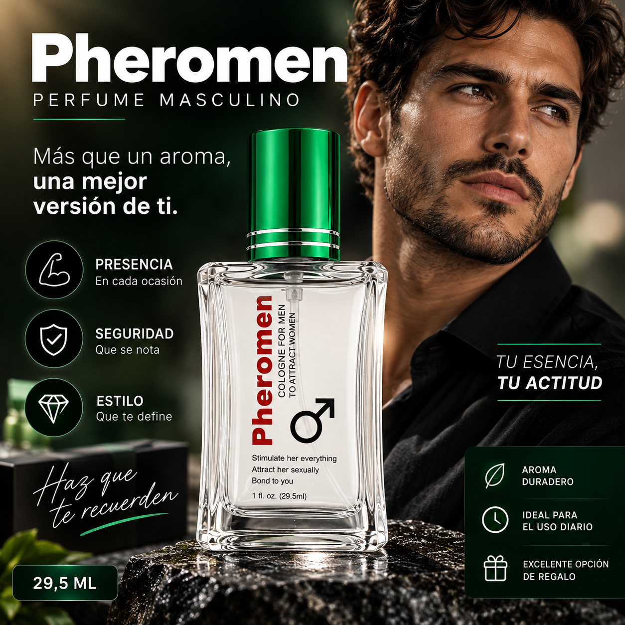 🔥 PHEROMEN – PERFUME MASCULINO 50 ML
