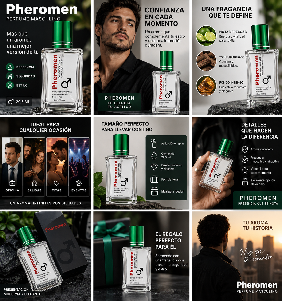 🔥 PHEROMEN – PERFUME MASCULINO 50 ML