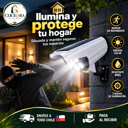 Foco Solar GuardCam™ | Sensor de Movimiento + 3 Modos