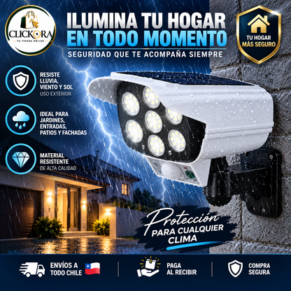Foco Solar GuardCam™ | Sensor de Movimiento + 3 Modos