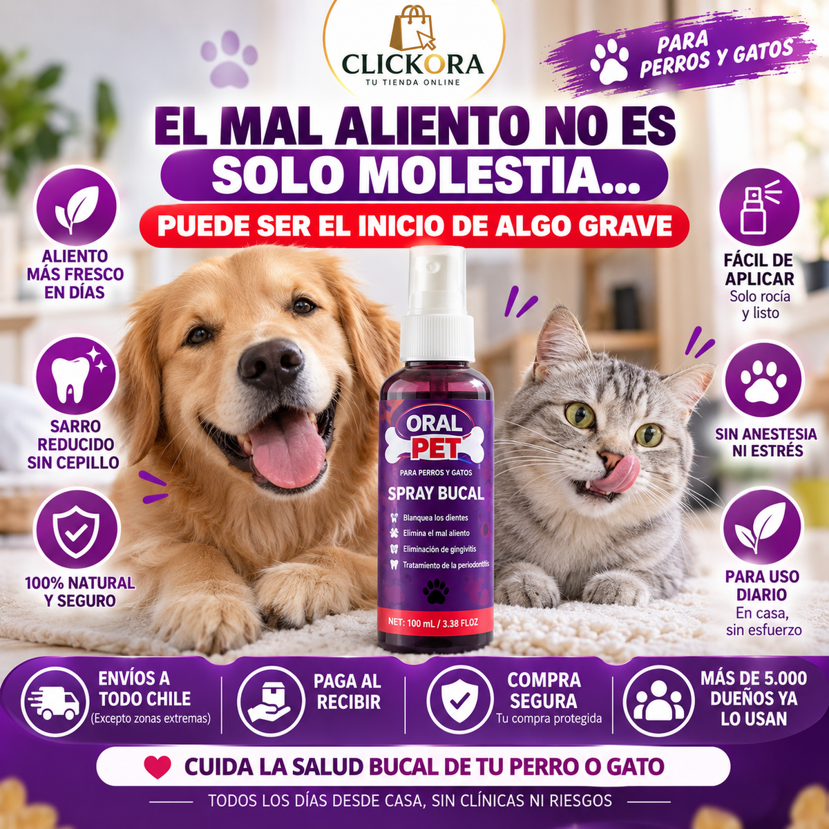 Spray Dental OralPet™