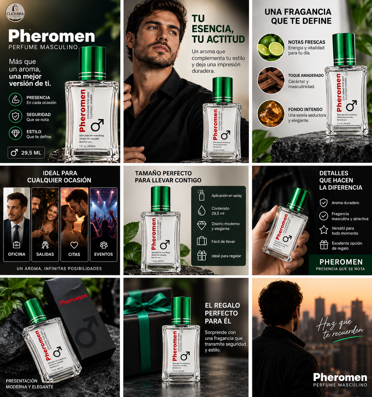 Perfume Feromona Hombre