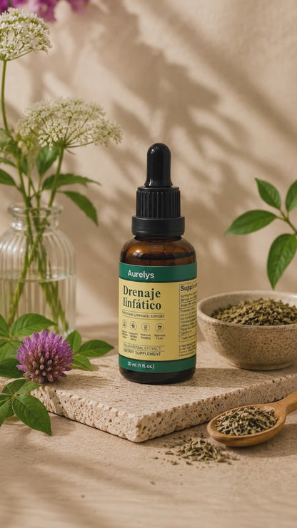 Aurelys™ Drenaje Linfático-Fórmula Herbal en Gotas 30 ml