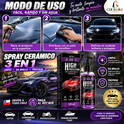 SPRAY CERÁMICO 3 EN 1™